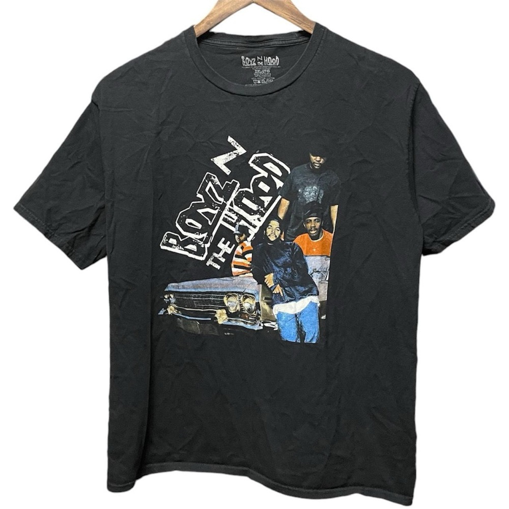 Boyz N The Hood ice cube 90s movie Lowrider front graphic short sleeve T-shirt
